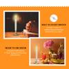 Creative Hobbies Pack of 6 Electric Window Candle with On/Off Switch, Incandescent Light Bulb, Brass Plated Base, Ready to Use (Original) view 3