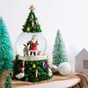 Tydus Inc Winter Pine Santa Snow Globe view 1