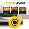 GIVENEU Electric Double Burner Hot Plate for Cooking, 1800W Portable Electric Stove, 6 Speed Adjustable Thermostats, Stainless Steel Hot Plate for Kitchen, Dorm and Camping view 3