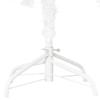vidaXL 7ft Lifelike Artificial Christmas Tree with Adjustable Branches, Weather- for Indoor & Outdoor Use, Economical Choice - White view 3