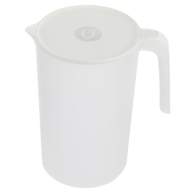 Cabilock Juice Pot Lid and Spout Water Pitcher Scale Large Capacity Cold Water Kettle Plastic Kettle