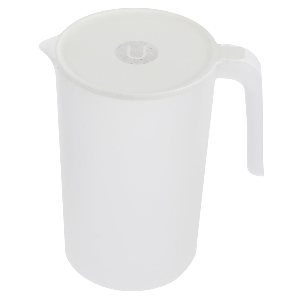 Cabilock Juice Pot Lid and Spout Water Pitcher Scale Large Capacity Cold Water Kettle Plastic Kettle