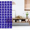 Atomic Mobiles Gorgeous Navy Blue Coolsville Retro Room Divider DIY Kit - Mid Century Modern Contemporary Room Partition - Home and Office Decor - Lots of Sizes! (S - 22w x 72h) view 4