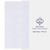 American Soft Linen Luxury 4 Piece Bath Towel Set, 600 GSM 100% Cotton Turkish Bath Towels for Bathroom, 27x54 in Extra Large Bathroom Shower Towels, White view 4