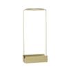 Umbrella Racks WXYZ Nordic Golden Wrought Iron Umbrella Stand Porch Corridor Hotel Lobby Umbrella Bucket, Waterproof and Does Not Occupy Space 23x10x51cm view 1