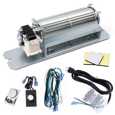 Replacement Fireplace Blower Fan Kit for Continental Napoleon Fireplaces, GZ550-1KT GZ550 Fireplace Blower, Fireplace Blower Kit for Continental BCDV36NTR CDV36PTR CDV34 CDV36NTR, Rotom HB-RB58 HBRB58