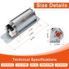 Replacement Fireplace Blower Fan Kit for Continental Napoleon Fireplaces, GZ550-1KT GZ550 Fireplace Blower, Fireplace Blower Kit for Continental BCDV36NTR CDV36PTR CDV34 CDV36NTR, Rotom HB-RB58 HBRB58 view 2