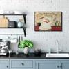 Stupell Industries The Gathering Place Phrase Vintage Kitchen Chef Charm, Design by Dan DiPaolo Canvas Wall Art, 24 x 30, Tan view 2