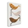 Stupell Industries Abstract Tree Pattern Storks Minimal Rustic Birds, Design by Daphne Polselli Canvas Wall Art, 24 x 30, Brown view 1