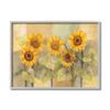 Stupell Industries Soft Vintage Sunflower Floral Field Yellow Green view 1