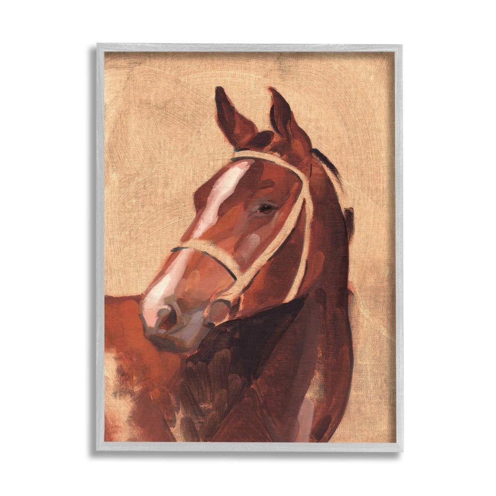 Stupell Industries Southwestern Vintage Horse Equestrian Portrait