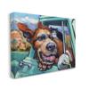 Stupell Industries Cat and Dog in Truck Window Wild Ride view 1