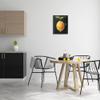 Stupell Industries Abstract Yellow Lemon on Vine Pop Over Black, Design by Emma Caroline Framed Wall Art, 16x20 view 2