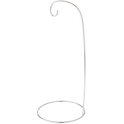 Bard's Silver Ornament Stand, 12" H x 5.25" W x 5.25" D, Pack of 12