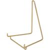 Bard's Gold-toned Wire Easel Stand, 6" H x 4" W x 4.5" D, Pack of 12 view 1