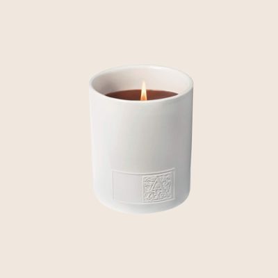 Aromatique Pumpkin-Spice Ceramic 9 oz Scented Jar Candle