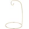 Bard's Gold-toned Ornament Stand, 8" H x 5.25" W x 5.25" D, Pack of 12 view 1