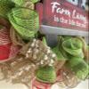 Down on the Farm Wreath Door Decor Fresh Handmade view 4