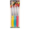 Alfi All-Purpose Knives Aerospace Precision Pointed Tip - Home And Kitchen Supplies - Serrated Steak Knives Set | Made in USA (Pastel Multi-Color) view 1