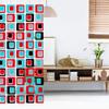 Atomic Mobiles Hip Retro Coolsville Room Divider DIY Kit - Mid Century Modern Contemporary Room Partition - Home & Office Decor - Many Sizes! (M - 28w x 72h) view 3