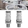 304 Stainless Steel Ball Lock Adapter Post Beer Keg Pressure Relief Valve Accessory (Gas + Liquid) view 4