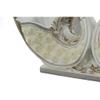 10" H Silver Pearl Swan Double Decorative Handcrafted Vase Urn Bowl view 4