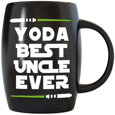 16oz Funny Uncle Mug - Best Uncle Ever Coffee Mug, Father's Day Gift for Uncles, Birthday, Christmas, or Gag Gift from Niece, Nephew, Sister, Aunt, or Family
