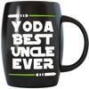 16oz Funny Uncle Mug - Best Uncle Ever Coffee Mug, Father's Day Gift for Uncles, Birthday, Christmas, or Gag Gift from Niece, Nephew, Sister, Aunt, or Family view 1