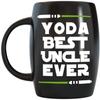 16oz Funny Uncle Mug - Best Uncle Ever Coffee Mug, Father's Day Gift for Uncles, Birthday, Christmas, or Gag Gift from Niece, Nephew, Sister, Aunt, or Family view 2