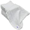 Marquis Mills 600 Pack - 12 in x 12 in White Cotton Ribbon Washcloths Rags - Reusable Lt Weight Thin Cloth Rags - Wood Stain/Painting/Crafts/Garage - 1 Lb per Dozen view 4