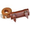 JIZHU Medieval Sword Bag Adjustable Leather Long Sword Holder Back Strap Waistband Rapier Frog for Cosplay Costume,Brown view 1