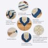 FUFU Table Runners Dresser Scarf,Living Room Dining Table Runner Chinese Style Coffee Table Tablecloth Tea Table Runner for Catering Events Indoor and Outdoor Parties for Kitchen Table view 3