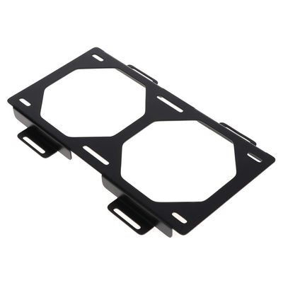 QUQUTWO Fan Bracket 240 Radiator Mounting Bracket Water Cooler for 12/14CM Fan Holder External Computer Case Heatsink Gadget Accessories Black