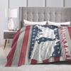 I Am A Veteran Veterans Day Throw Blanket Ultra-Soft Fleece Bed Blanket Warm Bed Throws for Sofa Office-50x40in view 4