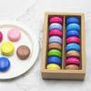 25 Macaron Boxes, Macaron Box for 12, (Interior Mesurement 7.254 1.8 Inches), Macaron Packaging Boxes with Clear Window Kraft without Macarons inside (Macaron Box Brown 25PCS) view 3