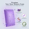 Sutera - Cooling Lavender Zen Memory Foam Pillow for Sleeping - Essential Lavender Oil Infused, Cooling Pillow with Neck, Shoulder and Back Support - Relaxing for Side, Back, Stomach Sleepers view 4