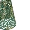 Christmas Cone Trees - 16" - Green and Gold - Set of 3 view 4