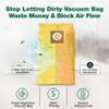 10 Replacements for Hoover HushTone Canister Vacuums Bags Part # AH10243, Fits Models: CH54013, CH54015, CH54113 & CH54115 (10 PACK) by Think Crucial view 4