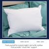 Ameridown Elite Firm 600 Fill Power Down Pillow, Ideal Support for Side Sleepers, Standard Size, White view 2