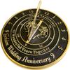 50th Golden Wedding Anniversary Sundial Gift Idea is A Great Present for Him, for Her Or for A Couple to Celebrate 50 Year of Marriage (50th Anniversary) 2022 view 1