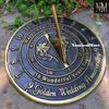 50th Golden Wedding Anniversary Sundial Gift Idea is A Great Present for Him, for Her Or for A Couple to Celebrate 50 Year of Marriage (50th Anniversary) 2022 view 4
