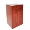 FixtureDisplays 15x15x36" Cube Pedestal Table Display Glorifier Riser Stand Centerpiece Flower Sculputure Merchandise Lamp Book Stand Easy Assembly Required 15929 15929-APPLEWOOD-NF view 1