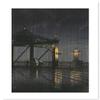 Made in Japan Poster Japanese Painting Hasui Kawase Tokyo Twenty Views Shinohashi16.53inch11.69inch(A3)fine Art Paper PrintPrint on a Thick Sheet of Paper Painting Wall Art view 1