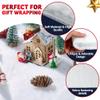 JOYIN Christmas Snow Blanket Roll Soft Thick Artificial Snow Sheets, Cotton Fabric Under The Xmas Tree for Holiday Decor and Winter Displays Christmas Table Decorations (15In x 10Ft, 3 PCS) view 4