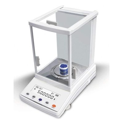 LHHL 0.0001g Laboratory Precise Analytical Electronic Balance Lab Digital count scale with LCD for chemical minerals experiment spin teaching (Size : 220g/0.0001g)