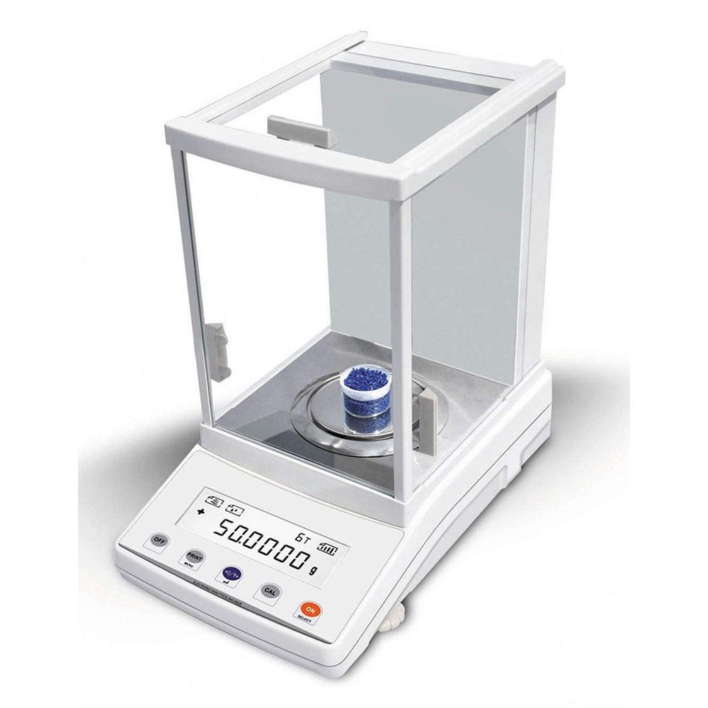LHHL 0.0001g Laboratory Precise Analytical Electronic Balance Lab Digital count scale with LCD for chemical minerals experiment spin teaching (Size : 220g/0.0001g)