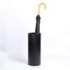 Umbrella Racks WXYZ Fashion Wrought Iron Umbrella Stand, Creative Plastic Umbrella Bucket, Home Hotel Lobby Office Storage Bucket 45x20cm Black and White (Color : Black) view 2