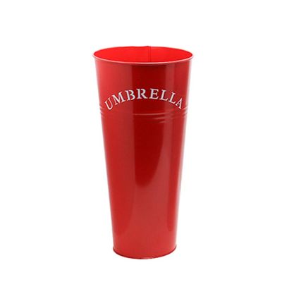 Umbrella Racks WXYZ Red Creative Letter Umbrella Stand, Home Hotel Umbrella Bucket with Removable Drip Tray, Can Be Used As Flower Arrangement Decoration 47x22cm