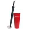 Umbrella Racks WXYZ Red Creative Letter Umbrella Stand, Home Hotel Umbrella Bucket with Removable Drip Tray, Can Be Used As Flower Arrangement Decoration 47x22cm view 2