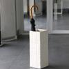 Umbrella Racks WXYZ Square Retro Umbrella Stand, Imitation Ceramic High-end Home Hotel Lobby Office Umbrella Bucket, Carved Umbrella Storage Rack 56x20x20cm view 3